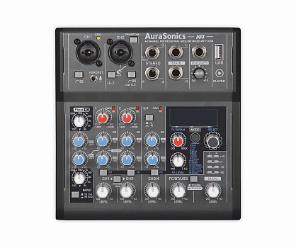 AuraSonics K4 компактный микшерный пульт в Нязепетровске