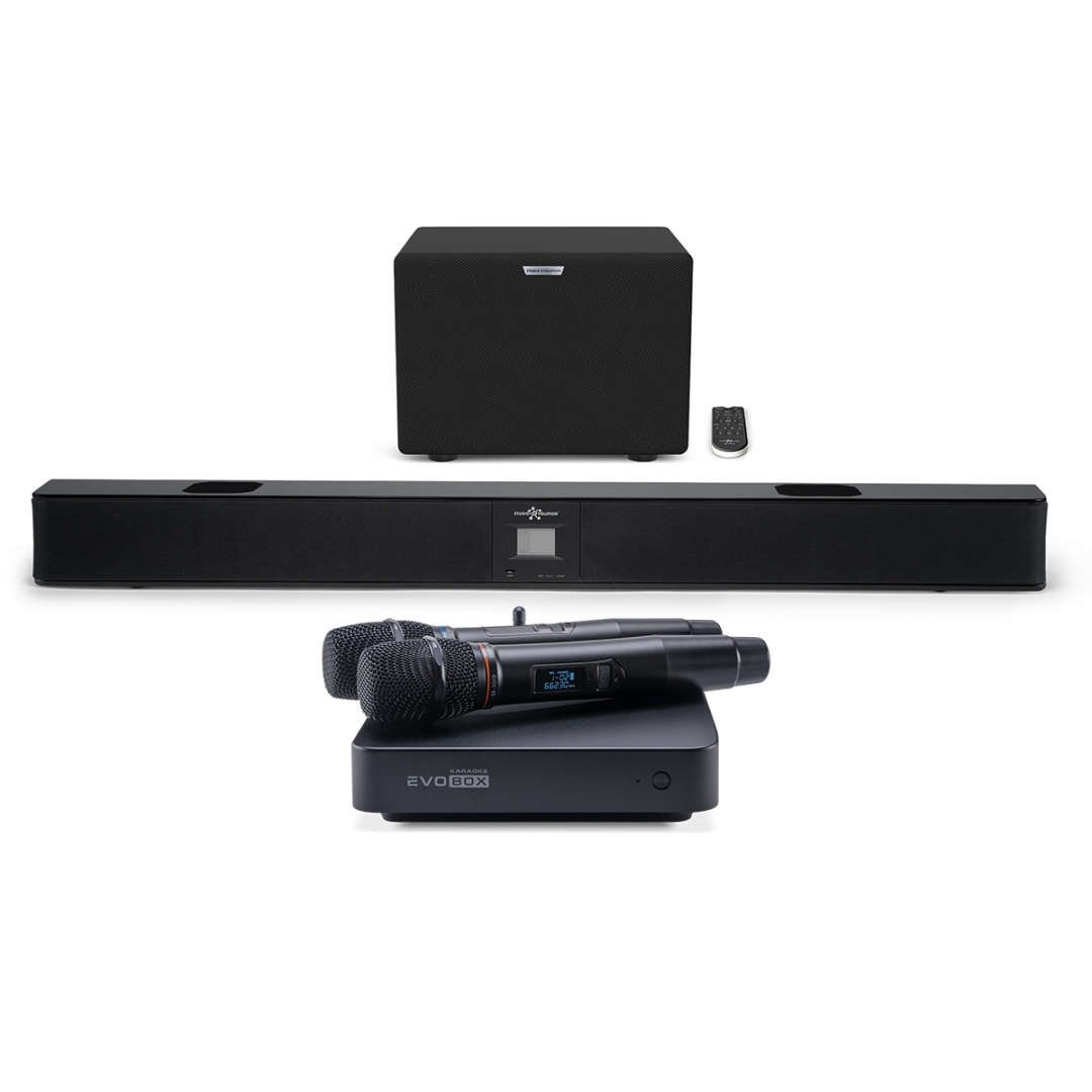 караоке-комплект EVOBOX Plus + EvoSound Bar (саундбар с караоке) в Нязепетровске