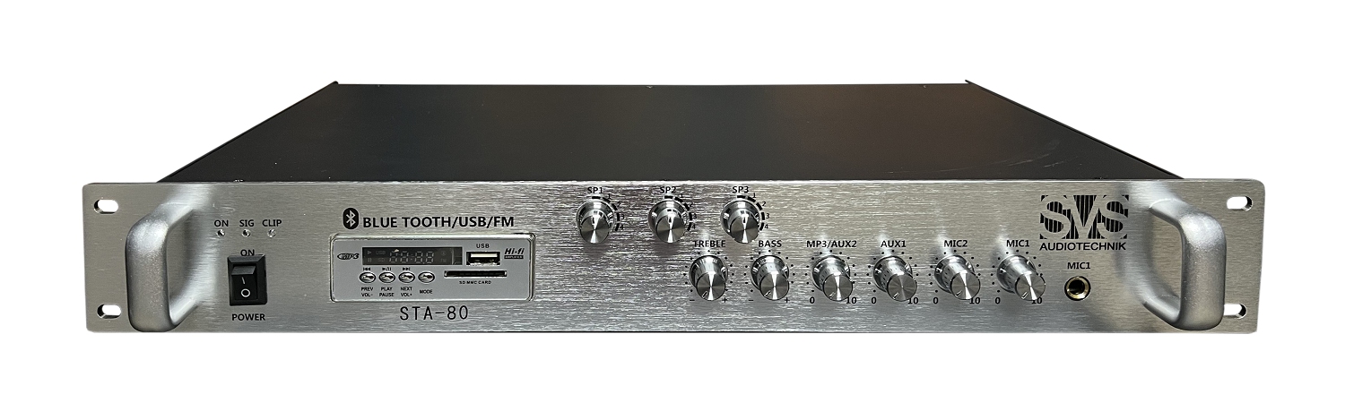 SVS Audiotechnik STA-80 Микшер-усилитель для систем Public Address в Нязепетровске