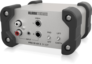 Klark Teknik DI 22P пассивный стерео директ-бокс в Нязепетровске