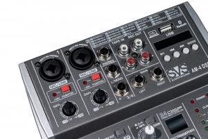 SVS Audiotechnik mixers AM-4 DSP Аналоговый микшерный пульт, 4-канала в Нязепетровске
